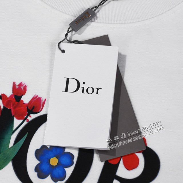 Dior專櫃迪奧2023SS新款印花T恤 男女同款 tzy2937